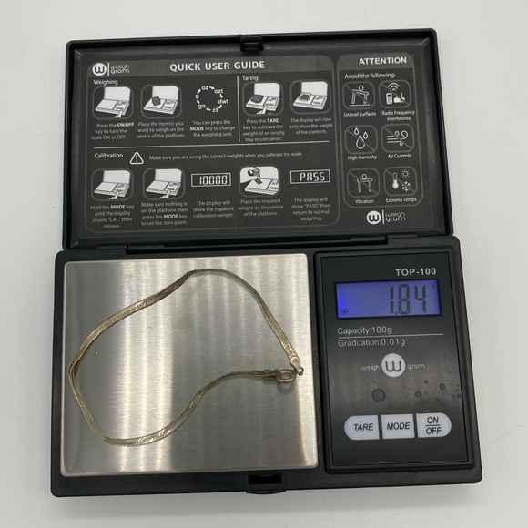 🔥5 for $20🔥 Sterling Silver 925 Italy Made 7.5" Bracelet - Picture 6 of 10